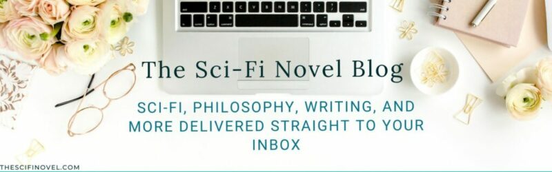 The Sci-Fi Novel Blog Newsletter Footer - 1600 x 500